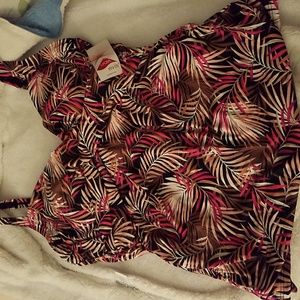 Lands End Tankini Top